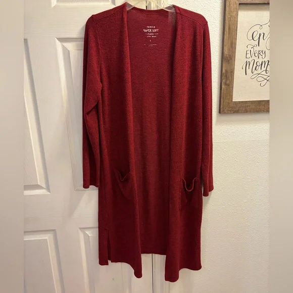 Torrid Floral Houndstooth Dress with Coordinating Duster Sweater - Picture 9 of 12